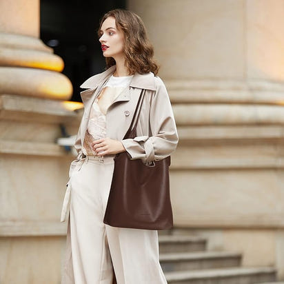 Montana West Oversized Slouchy Tote bag + Top Purse