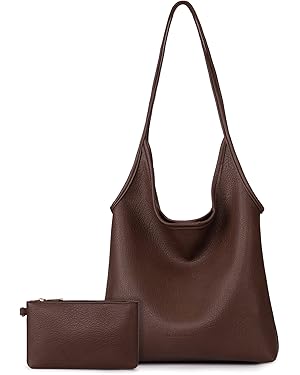 Montana West Oversized Slouchy Tote bag + Top Purse