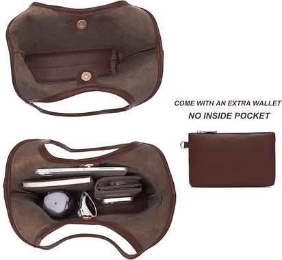 Montana West Oversized Slouchy Tote bag + Top Purse