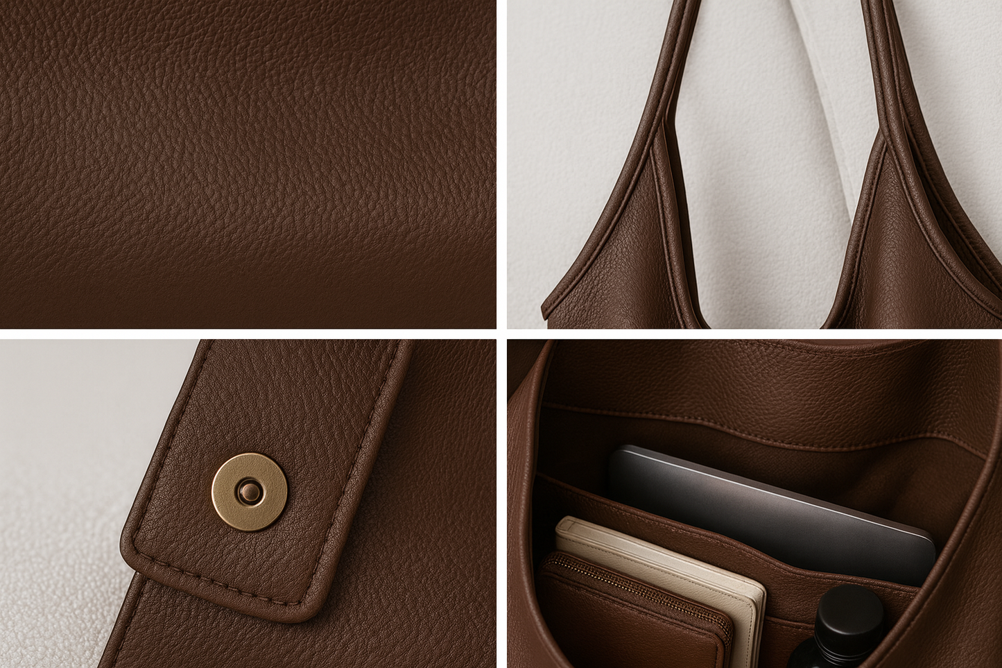 Montana West Oversized Slouchy Tote bag + Top Purse