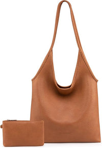 Montana West Oversized Slouchy Tote bag + Top Purse