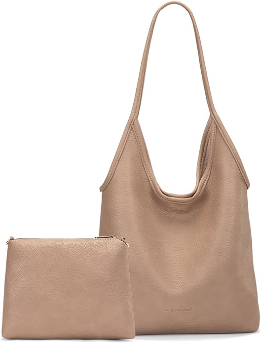 Montana West Oversized Slouchy Tote bag + Top Purse